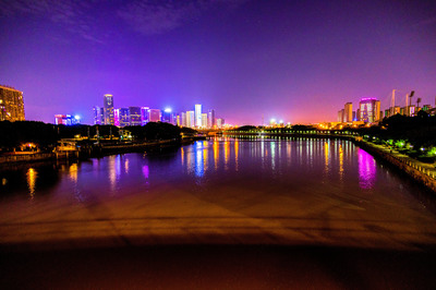 義烏夜景光影 都市繁華與攝影美學的交融